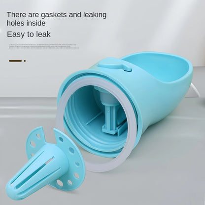 Ultimate 2-in-1 Pet Travel Bottle: Water & Food On the Go!